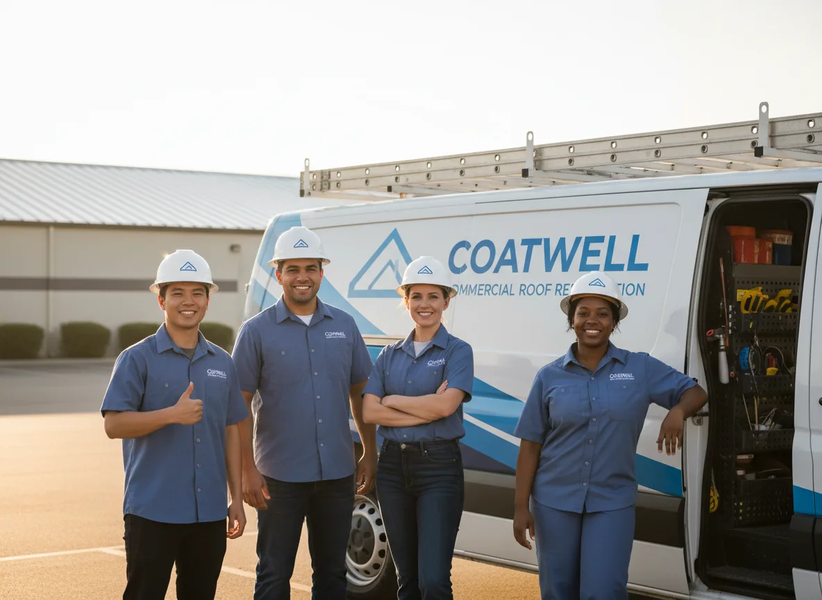 Commercial roof coating company in Bovard, PA